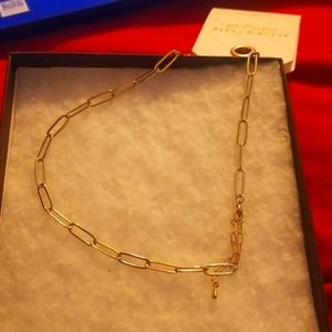 18kt Gold Dipped Necklace New